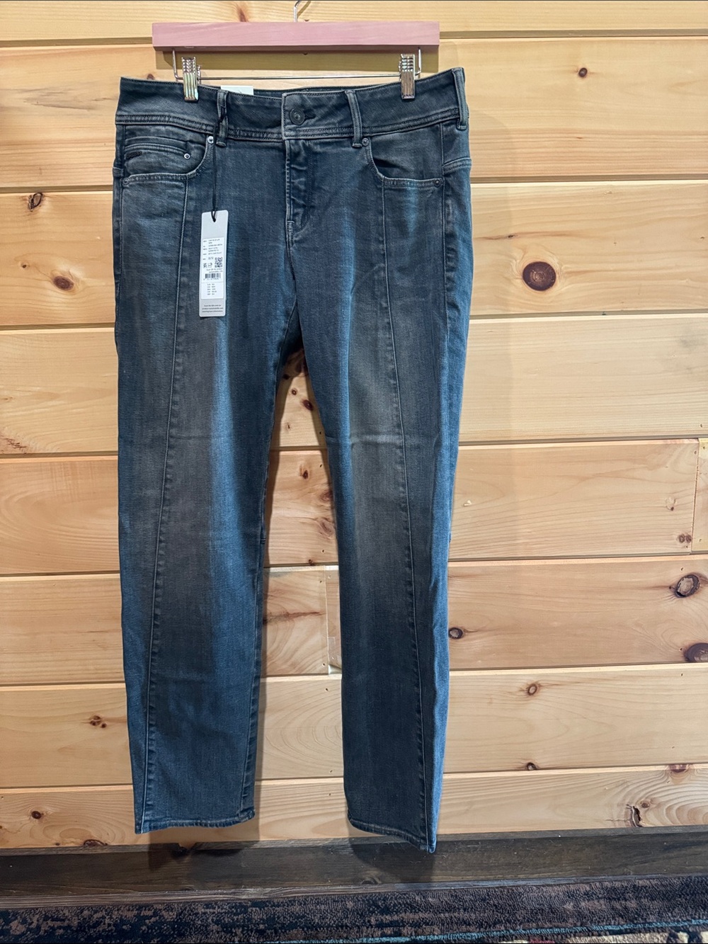 G-Star Slim Black Wash Skinny Jeans